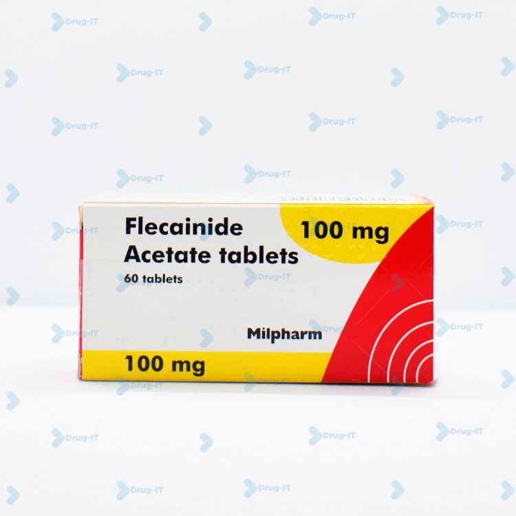 Flecainide 100mg Tablet (60 Tablets) by Milpharm | GB